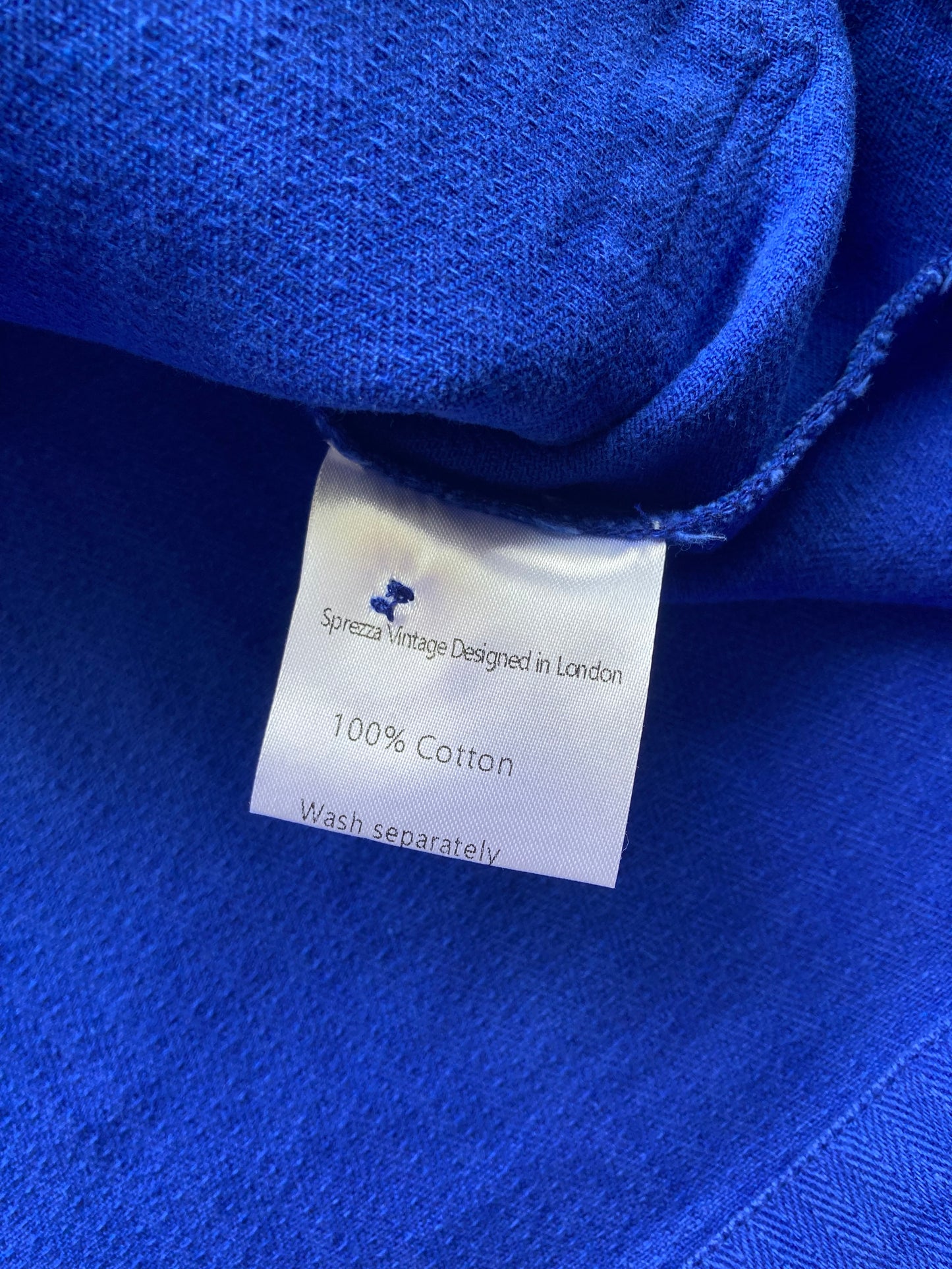 Blue French Chore Jacket Cotton Twill